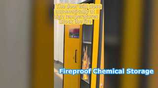 Шкаф пожарной безопасности EN 14470-1 типа 90 от WUXIsuper повышает соответствие требованиям к опасному хранению