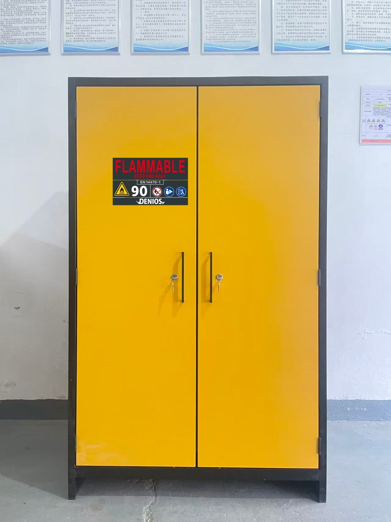 Последние блоги о компании EN 14470-1 Type 90 Fire Safety Cabinet by WUXI SUPER Enhances Hazardous Storage Compliance